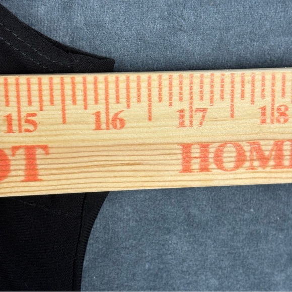 EUC Frank Lyman Design Black tunic length Tank Top Sz 4 - Picture 3 of 7